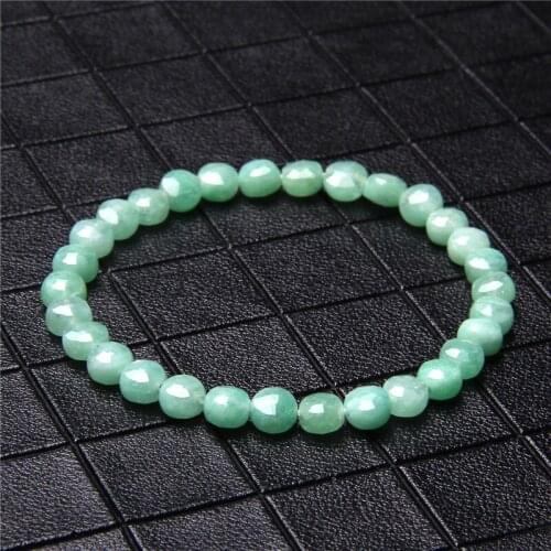 Quartzs Bracelets For Women Men Faceted Oblate Aventurine Natural Stone Reiki Ethnic Bangle Crystal Meditation Exquisite Jewelry
