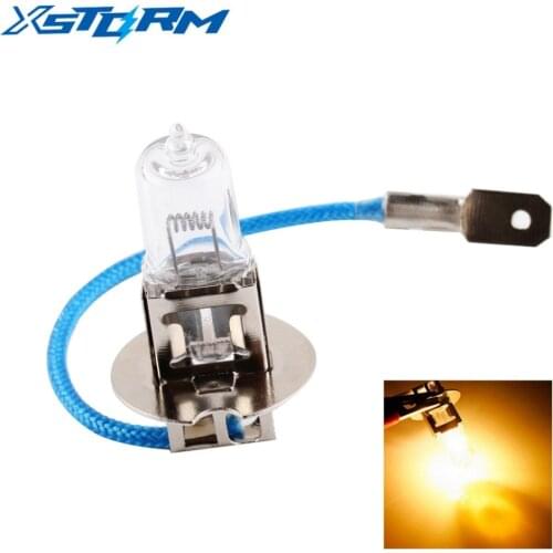 2Pcs H3 24V 70W 3200K Yellow Fog Halogen Bulb daytime light running Car HeadLight Lamp car styling car light source parking auto