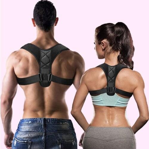 Medical Adjustable Clavicle Posture Corrector Men Woemen Upper Back Brace Shoulder Lumbar Support Belt Corset Posture Correction