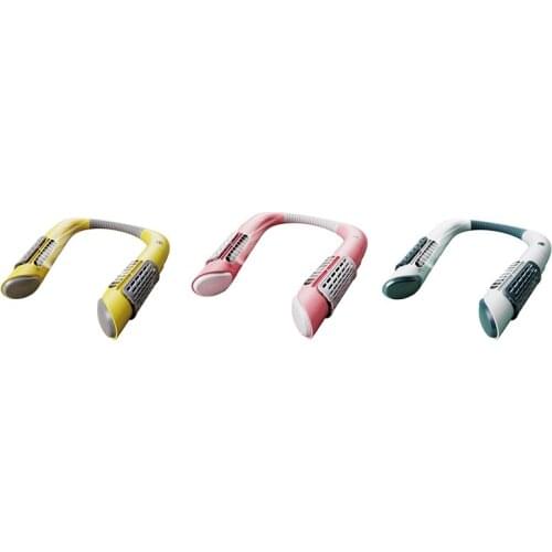 Mini Neck Fan Portable Bladeless Fan USB Sports Fans For Home Outdoor Wearable Hanging Air Conditioner Cooler