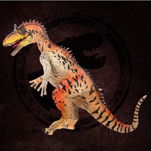 Simulation Cryolophosaurus Dinosaur Mouth Open Dinosaurs Park World Model Action Figures Collection Toy for Kids Gift