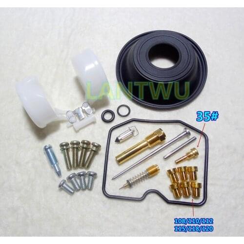 1990 - 96 year KPS EN500/VN500 Vulcan 500 motorcycle carburetor repair kit Configure vacuum diaphragm and float