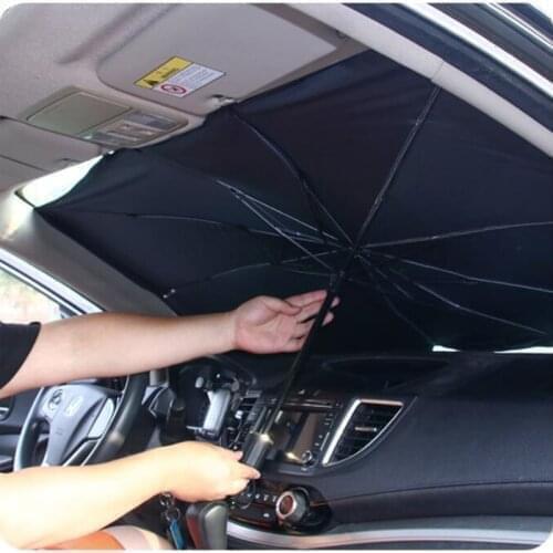 Hot Universal Car Windshield Sun Shade Sunshade Covers For Mitsubishi Asx Outlander Lancer EX Pajero Evolution Eclipse Grandis