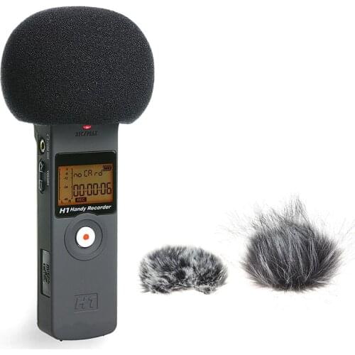 Furry Windscreen Muff Cover Foam Filter Microphone Windproof Cover for Zoom