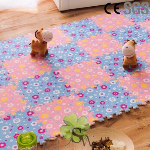 CE Passed Crawling Rugs,Baby Play Puzzle Double Face Pad Foor For Baby Education Games
