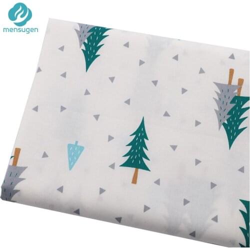 Fabric Meters Trees Design Cloth Cotton Fabrics for Baby Nest Bedsheet Sewing Fabrics Blanket Cushion DIY Sewing Cloth