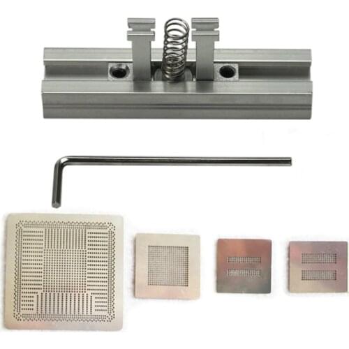 Direct Heat PS4 stencils CXD90025G CXD90026G K4G41325FC GDDR5 RAM K4B2G1646E DDR3 SDRAM and heating BGA reballing station