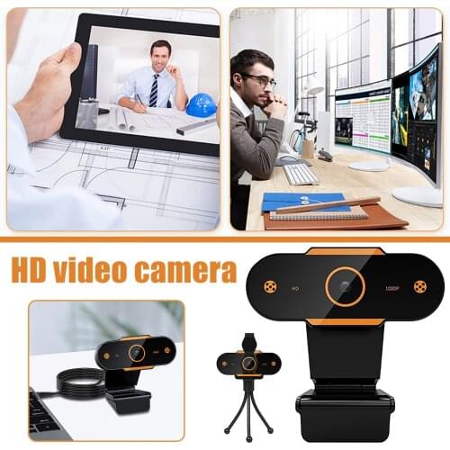 480p Puqing Webcam Computer PC Web Camera Auto Focus with Mic For PC Online Learning Live Broadcast Video Call For Webcast