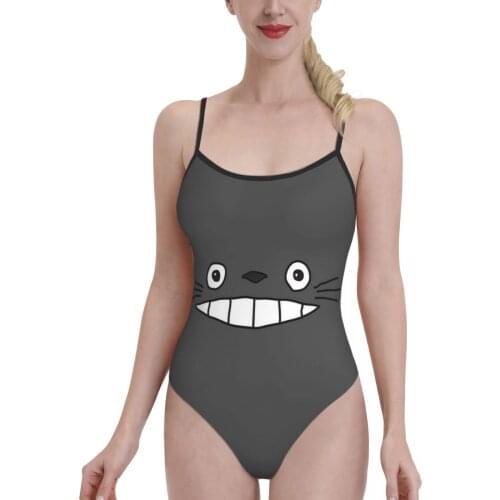Women 2021 sexy Bikinis Totoros Lovely Cat Women Swimsuit One-Piece Bikini Anime Women Beach wear