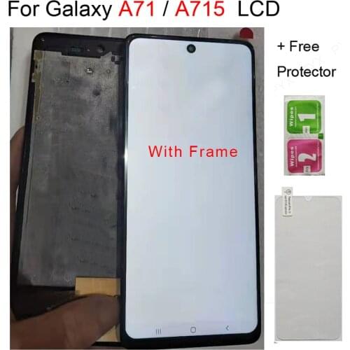 A715 Lcd Display for Samsung Galaxy A715 LCD Display Touch Screen Digitizer Assembly For Samsung A71 LCD A715 A715F A715FD Lcds