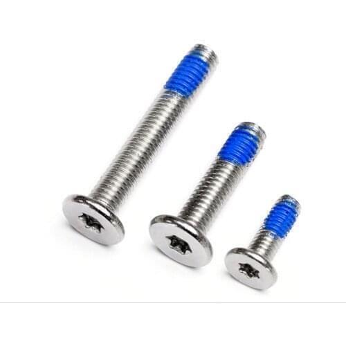 124pcs M2 torx screw bolt flat head screws T&TX dispensing SUS304 resistant falling machine thread nail plum socket nails