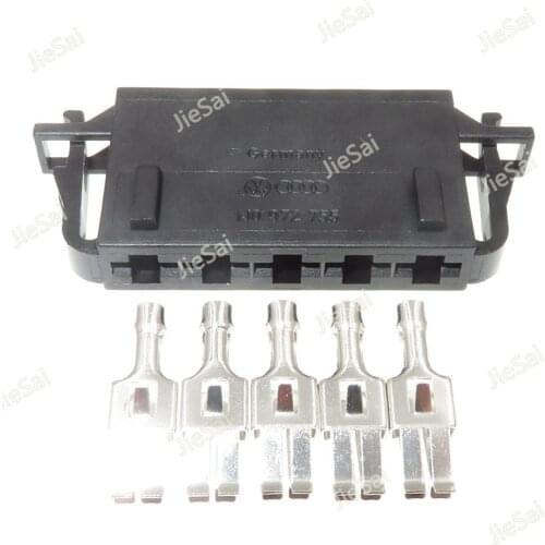 5 Pin 1J0 972 755 1J0972755 Auto Sensor Plug Female Car Wire Connector 6.3mm For VW