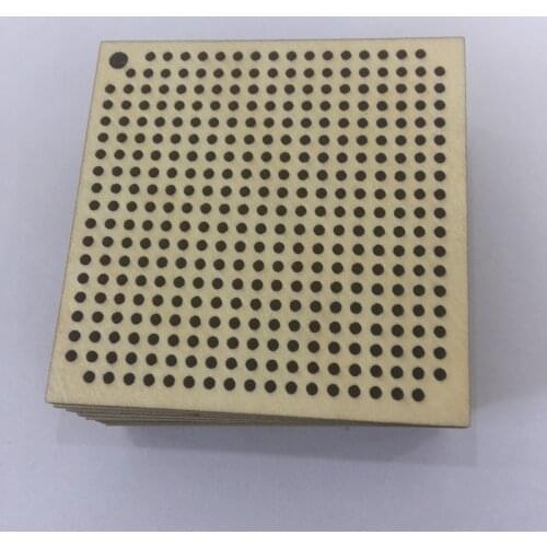 Free shipping 50pcs Wood Needlecraft Pendant, Brooch,square blank cross stitch 60mm