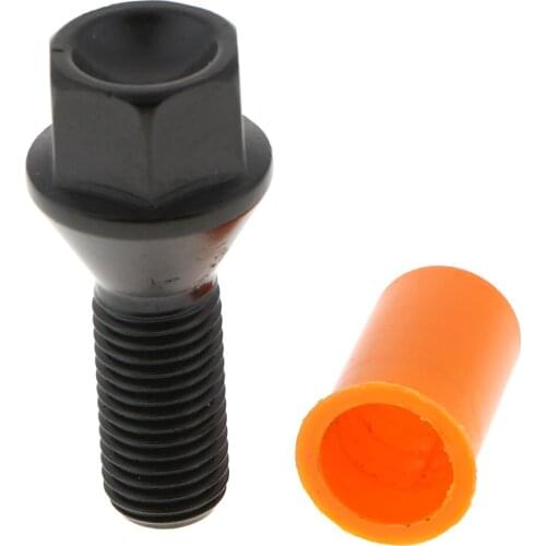 Wheel Lug Bolt for BMW Tire Extension Screw M12 1.50 Lug Nuts Black