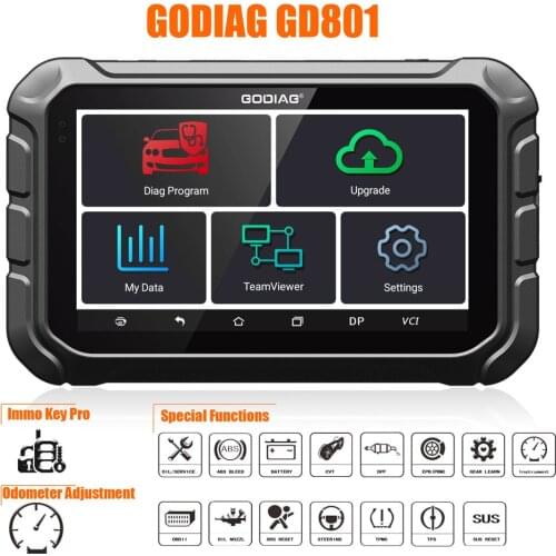 GODIAG GD801 Key Programmer Available for Malaysian Models and Indian Models for Anti-theft