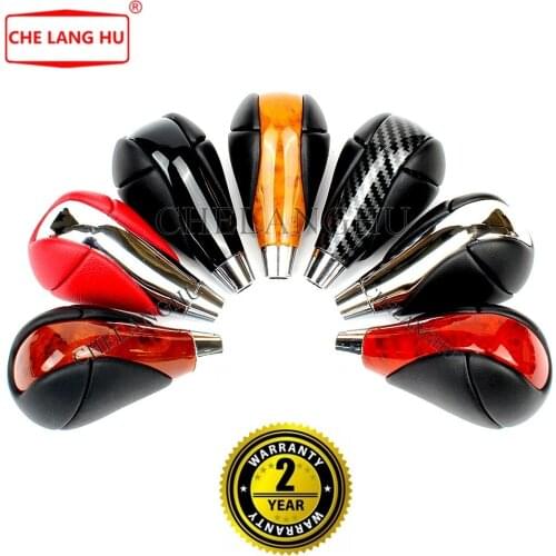 Leather Chrome Automatic Gear Shift Knob For Lexus IS200 IS250 IS300 IS350 2005 2006 2007 2008 2009 2010 2011 2012 2013 2014