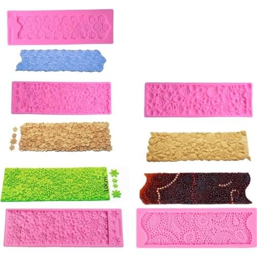 Kitchenware Christmas Snowflakes Around The Edge Cooking Tools Cake Decorating Silicone Molds For Baking Fondant Sugar Craft