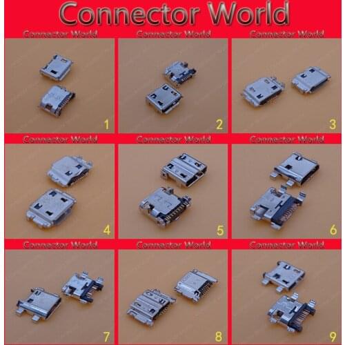 Mobile phone Mini micro usb Micro Jack connector socket Charging port for Samsung I8910 G530 G350 G7102 J2 J200 J5 J500 J7 J700