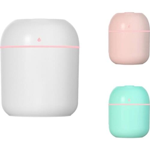 Mini Humidifier USB Small Sprayer Office Air Purifier LED Night Light Atomizer