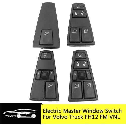 Driver Passenger Side Electric Power Window Switch 20752915 20752918 20752919 20752922 for Volvo Truck FM12 FH12 FM9 FH FM VNL