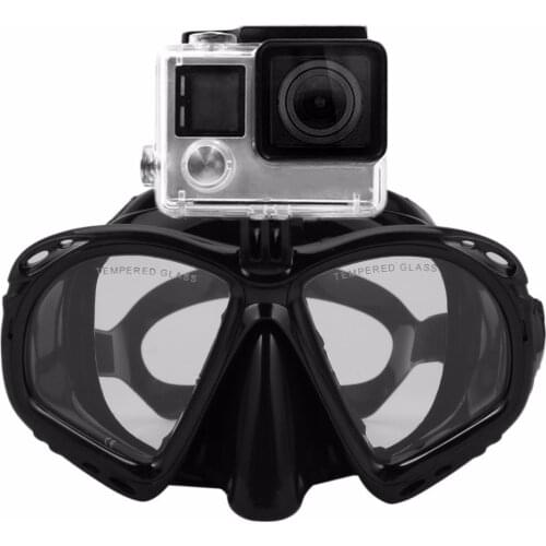 Professional Underwater Diving Mask Scuba Snorkel Swimming Goggles Scuba Diving Equipement Suitable For Most Sport Camera