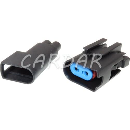 1 Set 2 Pin Automotive Motor Car Engine Lamp Socket Plug Wheel ABS Sensor Scoket For Ford Volvo Jaguar Land Rover