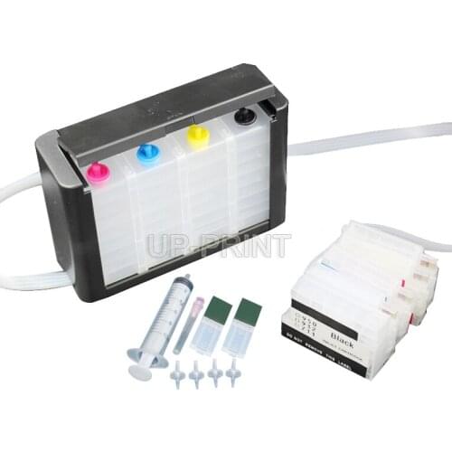 UP luxury empty CISS ink system compatible For HP932 933 6100 6600 6700 7110 7610 for 932 With permanent Chips CIS