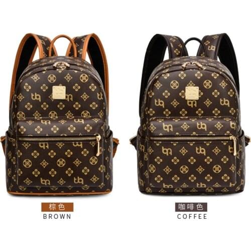 Luxury Designer Women Travel Backpack High Quality Soft PU Leather Women Backpack Fashion Girls School Backpack Women Backpack