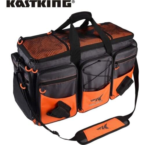 KastKing Fishing Bag Large Capacity Multifunctional Lure Waterproof Tackle Bag Outdoor Pick Up Fishing Boxes Plier Storage