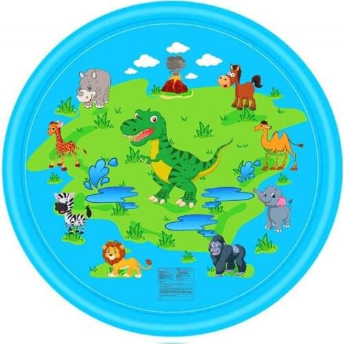 Water Mat Childrens Play Mat Baby Water Mat Water Play Mat Baby Play Mat Games Beach Inflatable Spray Water Cushion Toys