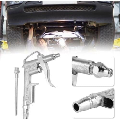 Air Compressor Dust Duster Trigger Handle Compressed Alloy Nozzle Blow Spray Gun DG-10 With Extended Air Nozzle Wholesale