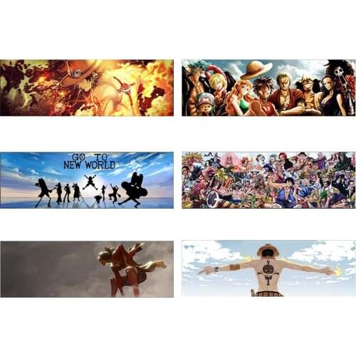 Japanese Anime Canvas Painting One Piece Luffy Posters and Prints Print Mural Pictures Childrens Room Home Wall Decoration