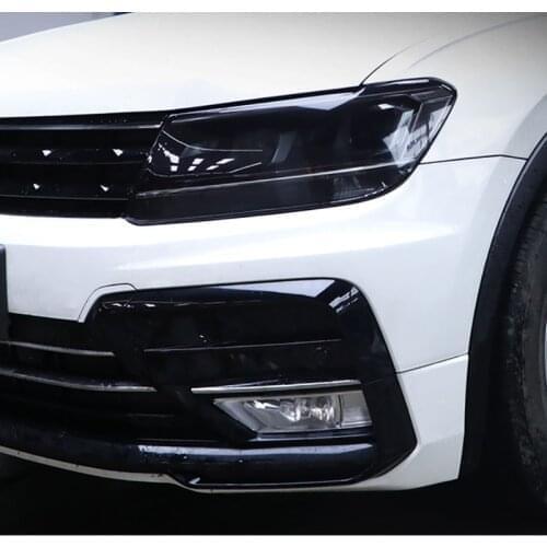 Car Headlight Protective Film TPU Black Anti-scratch Sticker For Volkswagen vw Tiguan L 2017 2018 2019 2020 Car Accessories
