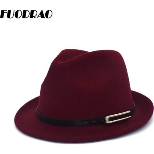 FUODRAO Ladies Black Derby Bowler Hat Men Women Fashion Party Formal Fedora Costume Magician Hat F100