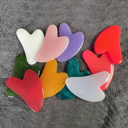 1pcs Massage Wax Scraping Massage Scraper Face Massager Acupuncture Gua Sha Eye Face Beauty Board SPA Massage Tools