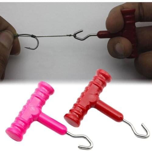 1pc Fish Knot Rig Puller Tightener Carp Terminal Tackle For Hair Rig Method Feeder Fish Knot Puller For Carp Fishing Hair Rigs