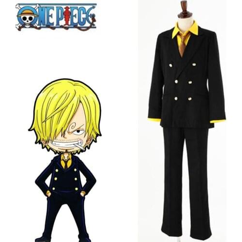 Anime One Piece Vinsmoke Sanji After 2Y Cosplay Costume Halloween Christmas Costume For Men
