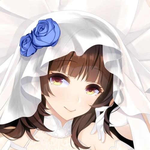 Anime Girls Frontline QBZ95 Hanayome Cosplay Dakimakura 2WAY Hugging Body Pillow Case Japanese Game Otaku Pillow Cushion Cover