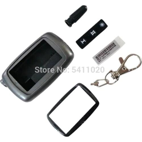 A9 Case Keychain Body Cover For Russian Two way car alarm system Starline A9 A6 A8 A4 LCD Remote Control Key Chain