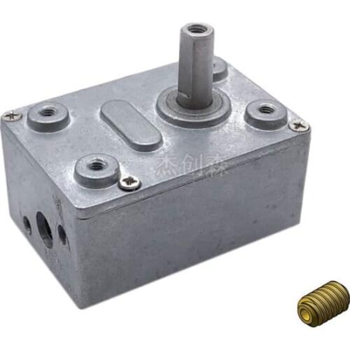 Worm Gearbox 4632 All Metal JGY370 Motor Motor Reducer