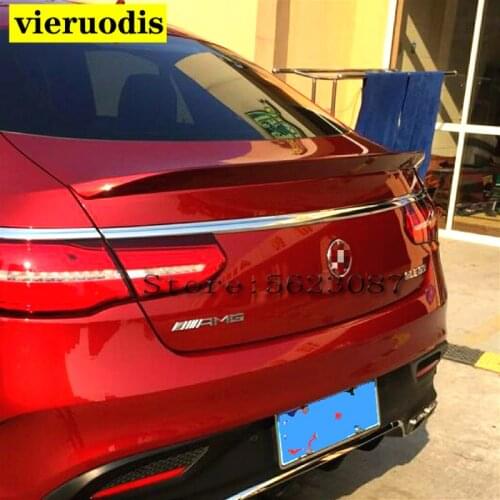 For Mercedes gle coupe 2016 2017 2018 ABS Spoiler car tail trunk spoiler rear wing tail wing decoration for benz gle coupe