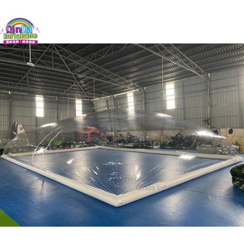 Giant Bubble Dome Tent Transparent Inflatable Swimming Pool Cover Tent With High Quality