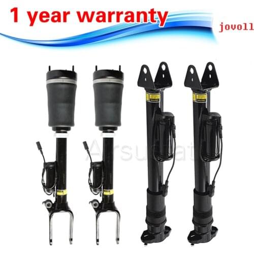 JOVOLL Front Rear Air Shock Fit for Mercedes ML W164 with ADS Air Suspension Strut 1643206013 1643202031