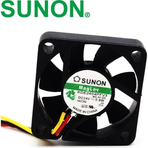 KDE2404PFV3 Double Ball Bearing Cooling Axial Fan DC 24V 0.9W 4010 40*40*10mm 40mm 100 pcs/lot