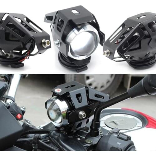Motorcycle LED Headlights U5 Led Spotlight moto light Fog Spotlights 12V For Honda 300 XADV 750 X-11 x11 cb 190r 400 1000r
