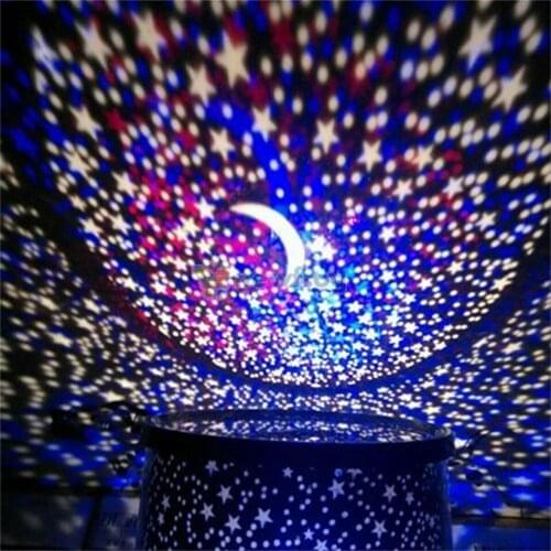 Galaxy Projector Starry Sky Rotating Led Night Light Planetarium Children Bedroom Star Night Lights Moon Light Kids Gift Lamp