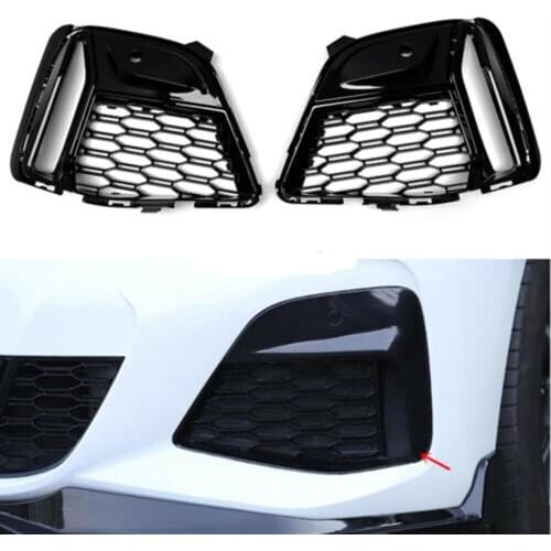 2pcs Car Front Bumper Fog Light Grille Grill For BMW 3 series G28 320Li 330Li G20 325Li