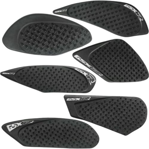 Motorcycle Tank Traction Side Pad Knee Rubber Protector Sticker For Suzuki GSXR 600 750 1000 K6 K7 K8 K9 K11 GSX1300R Hayabusa