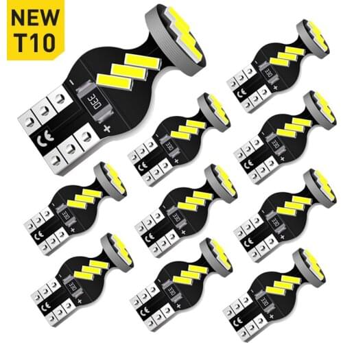 A Pack T10 W5W Car LED Canbus Bulb For VW Polo passat GOLF TIGUAN TOURAN PASSAT CC Interior Dome Light Reading Lights NO ERROR