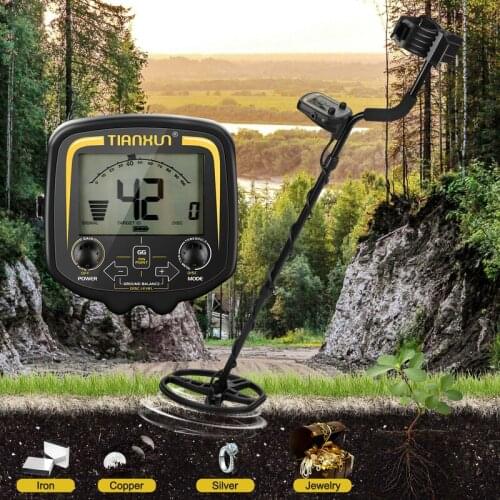 TX-850 LCD Screen Display Super Stable Modes Professional TX850 Gold Metal Detector High Performance Underground Treasure Hunter